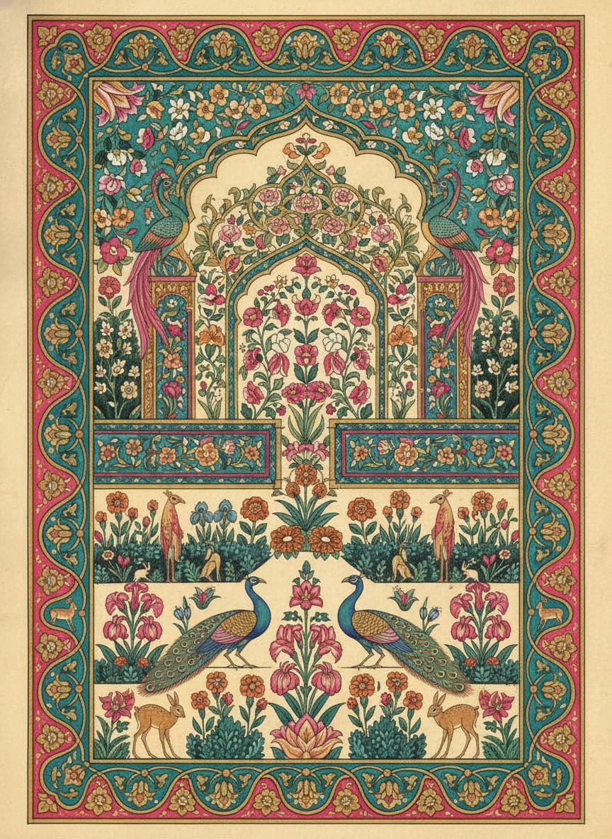 Birthday — Mughal Garden